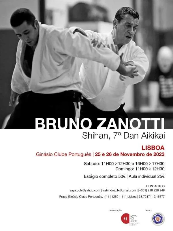 Curso de Aikido en Lisboa – Bruno Zanotti